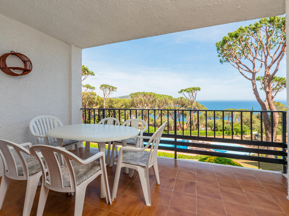 Appartement 8 pers. Calella, vue mer et piscine - Photo 2