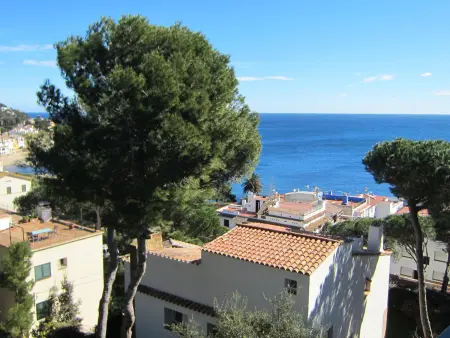 Location appartement à Calella de Palafrugell, Appartement Calella: Central, Vue Mer, 4 Pers.