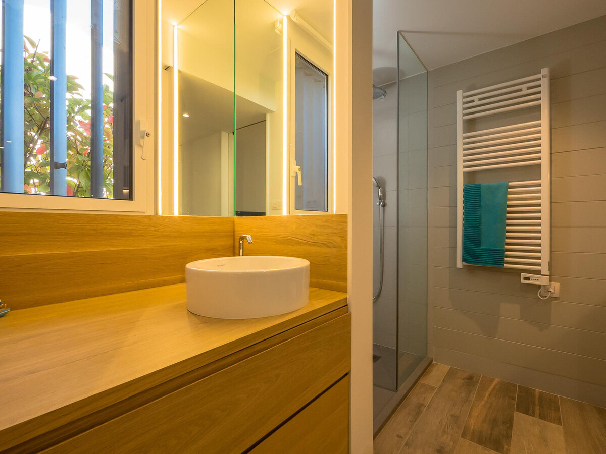 Appartement 6 pers. avec jardin privé à 260 m des plages - Photo 26