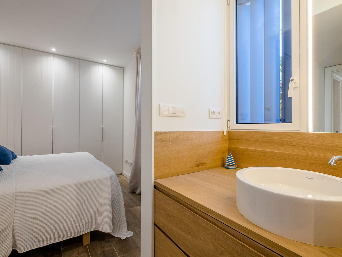 Appartement 6 pers. avec jardin privé à 260 m des plages - Photo 28