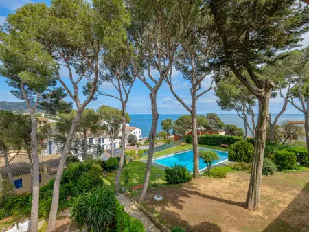 Location appartement à Calella de Palafrugell, Appartement central avec terrasse à Calella