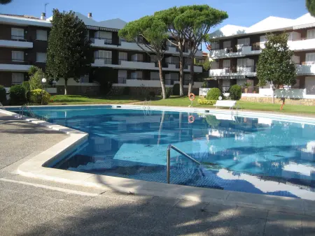 Location appartement à Calella de Palafrugell, Appartement familial avec parking et WLAN à Calella