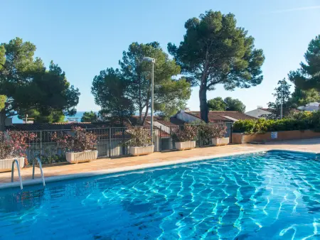 Location maison à Calella de Palafrugell, Maison jumelée à Calella pour 8 pers., terrasse vue mer