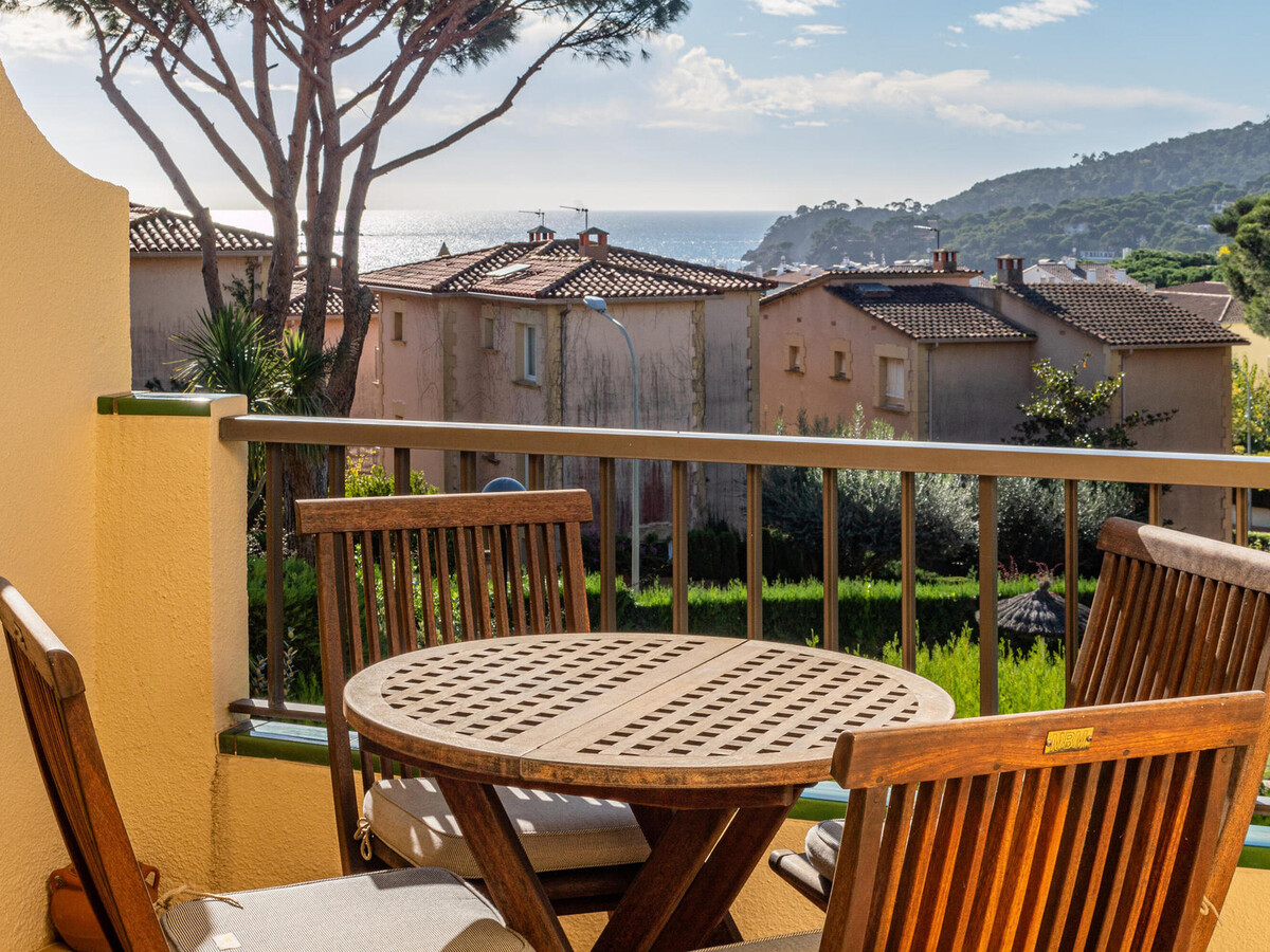 Appartement 4 pers. avec vue mer et piscine à Calella - Photo 9
