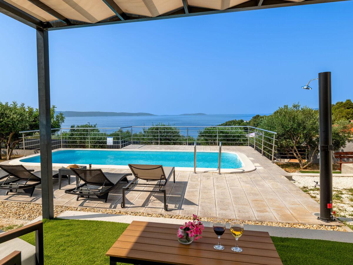 Maison Ria avec piscine chauffée à Trogir - Photo 18