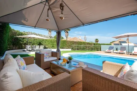 Villa Casa de la Frontera, 3 chambres avec piscine chauffée : photo 14