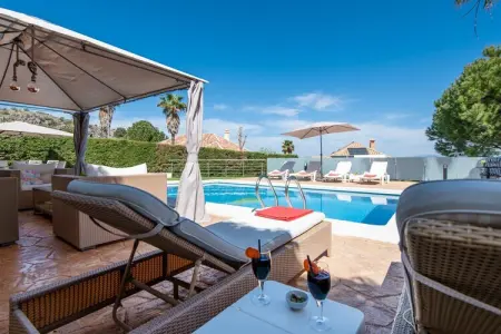 Villa Casa de la Frontera, 3 chambres avec piscine chauffée : photo 19