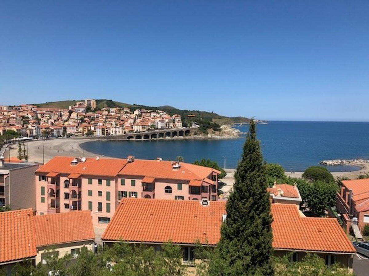 Appartement Banyuls 6 pers, vue mer, parking & clim - Photo 2