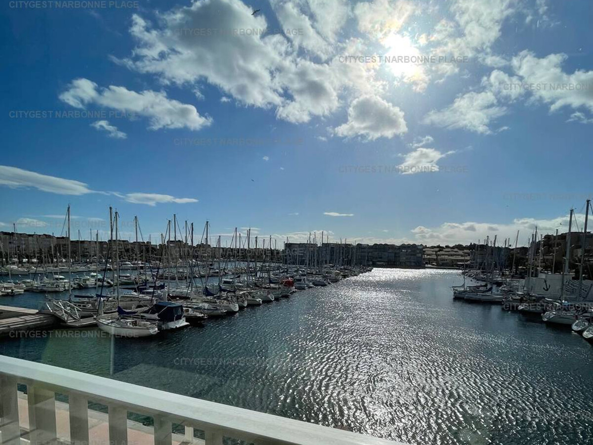 Studio 4 pers climatisé face au port de Gruissan - Photo 1