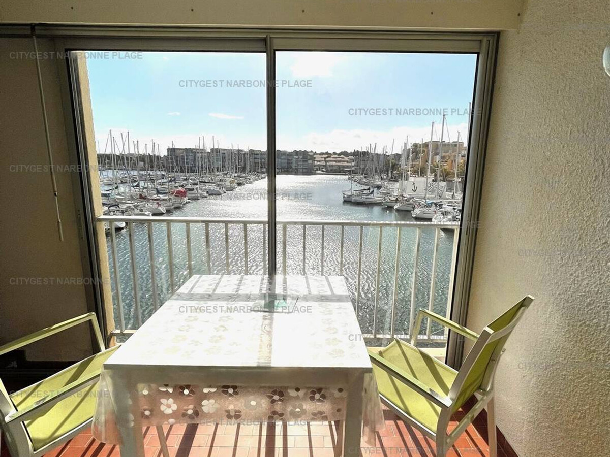 Studio 4 pers climatisé face au port de Gruissan - Photo 5