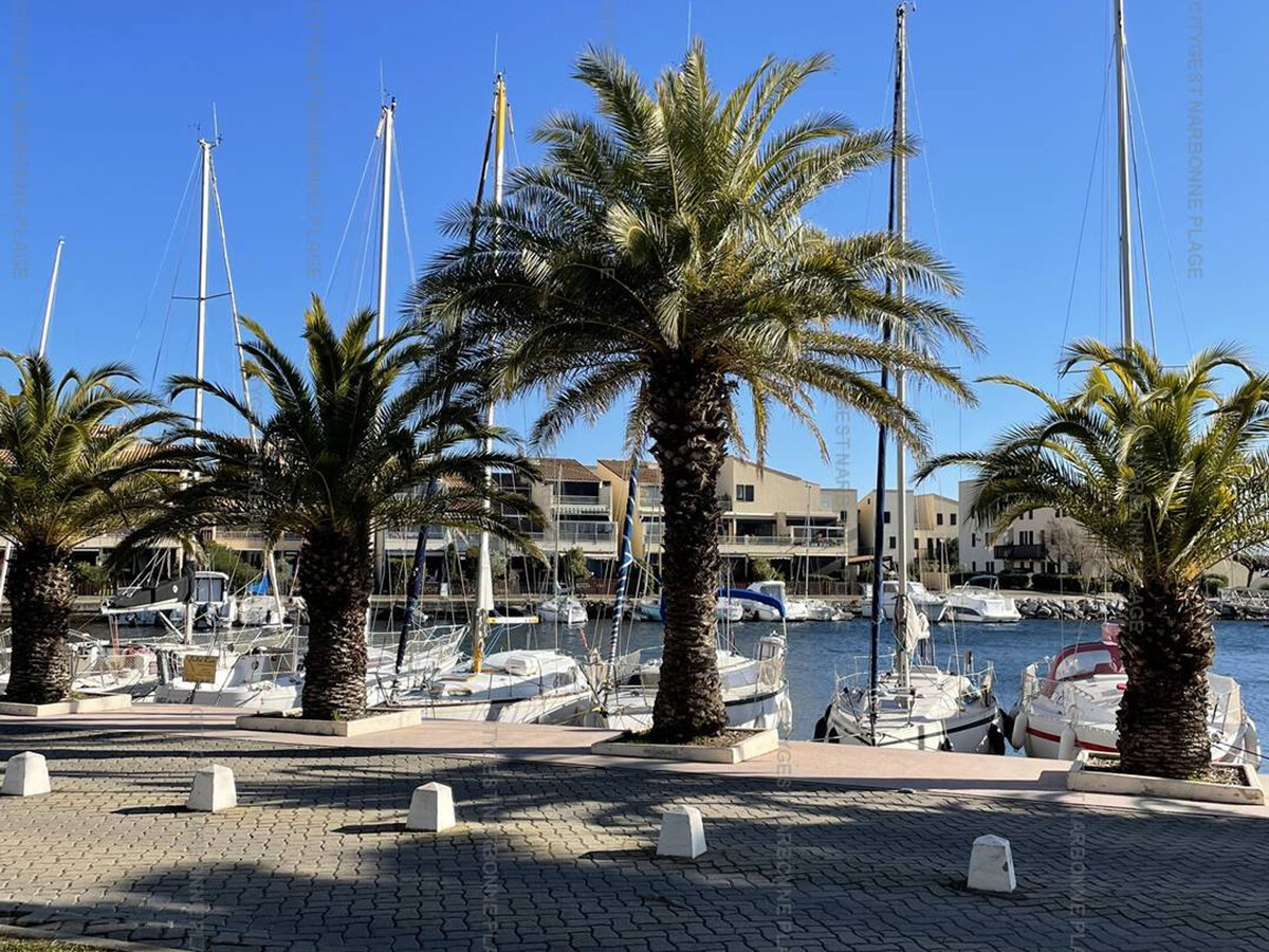 Studio 4 pers climatisé face au port de Gruissan - Photo 6