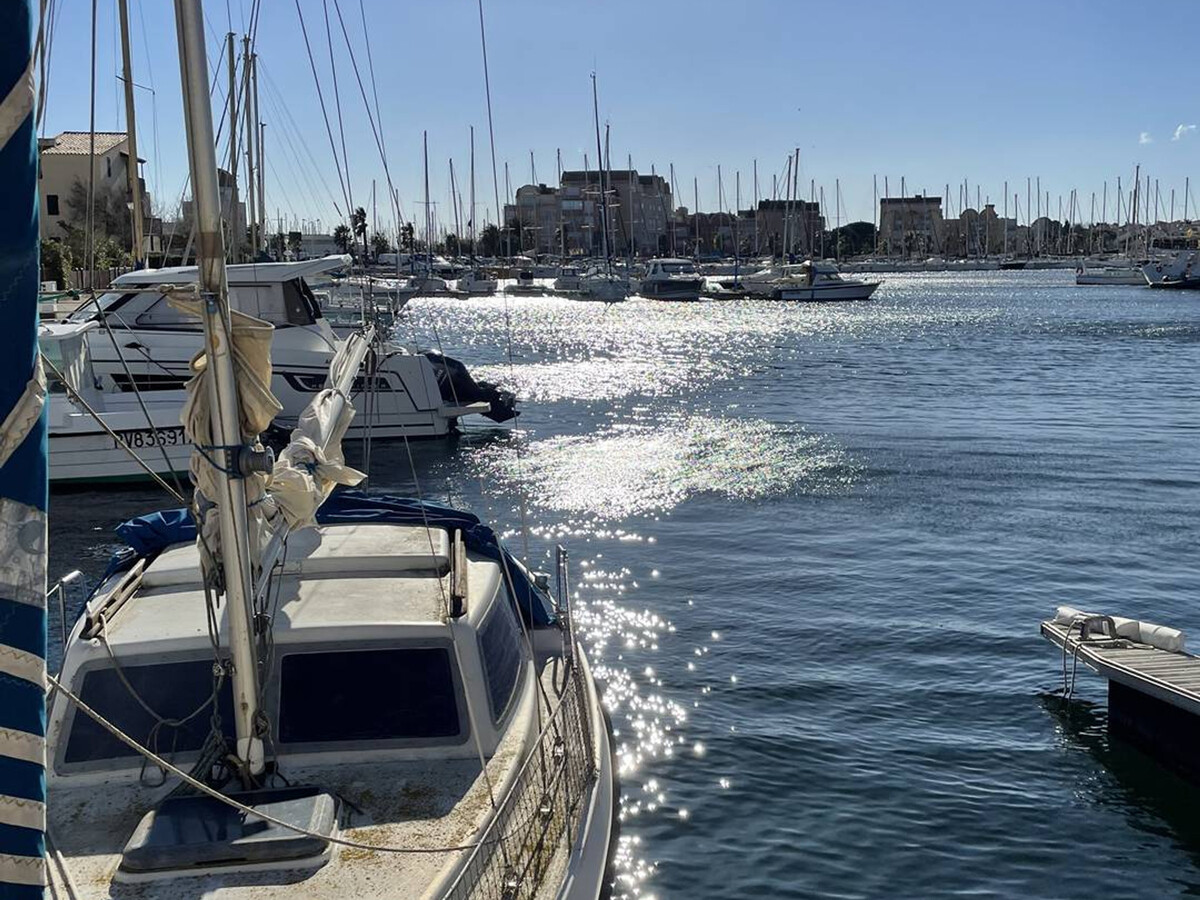 Studio 4 pers climatisé face au port de Gruissan - Photo 15