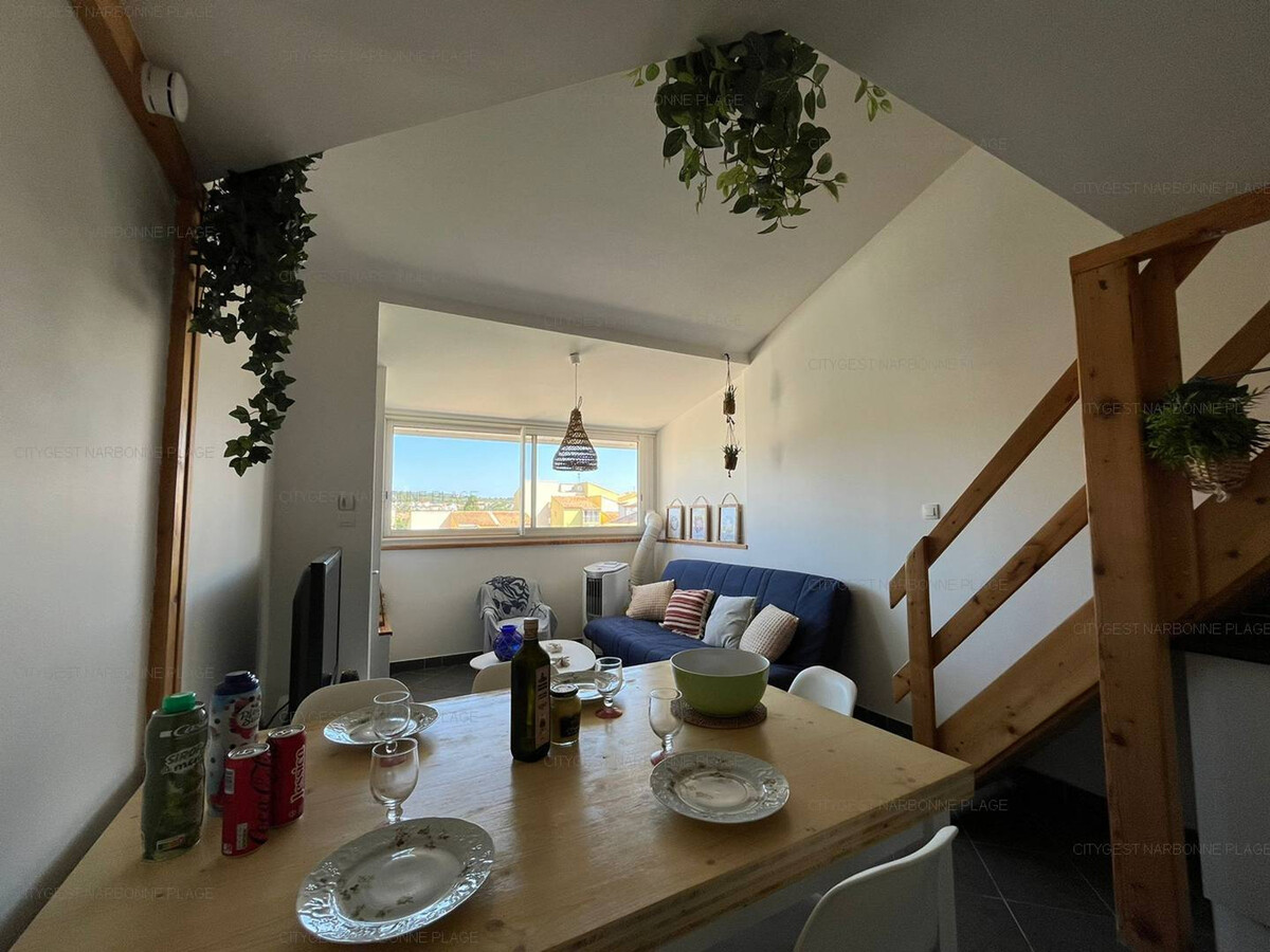 Appartement avec mezzanine à Narbonne, plage à 30 m - Photo 5