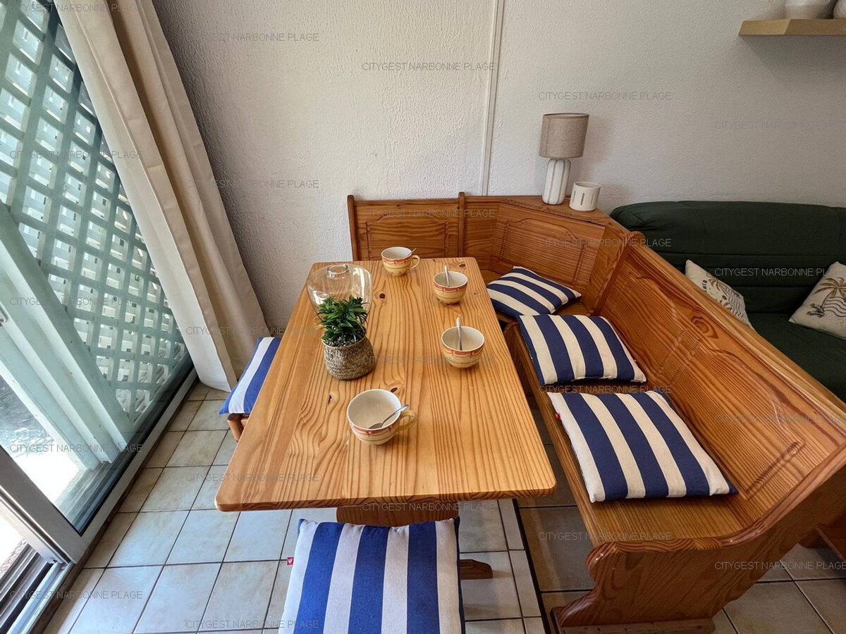 T2 plain-pied Narbonne : terrasse privée et parking - Photo 9