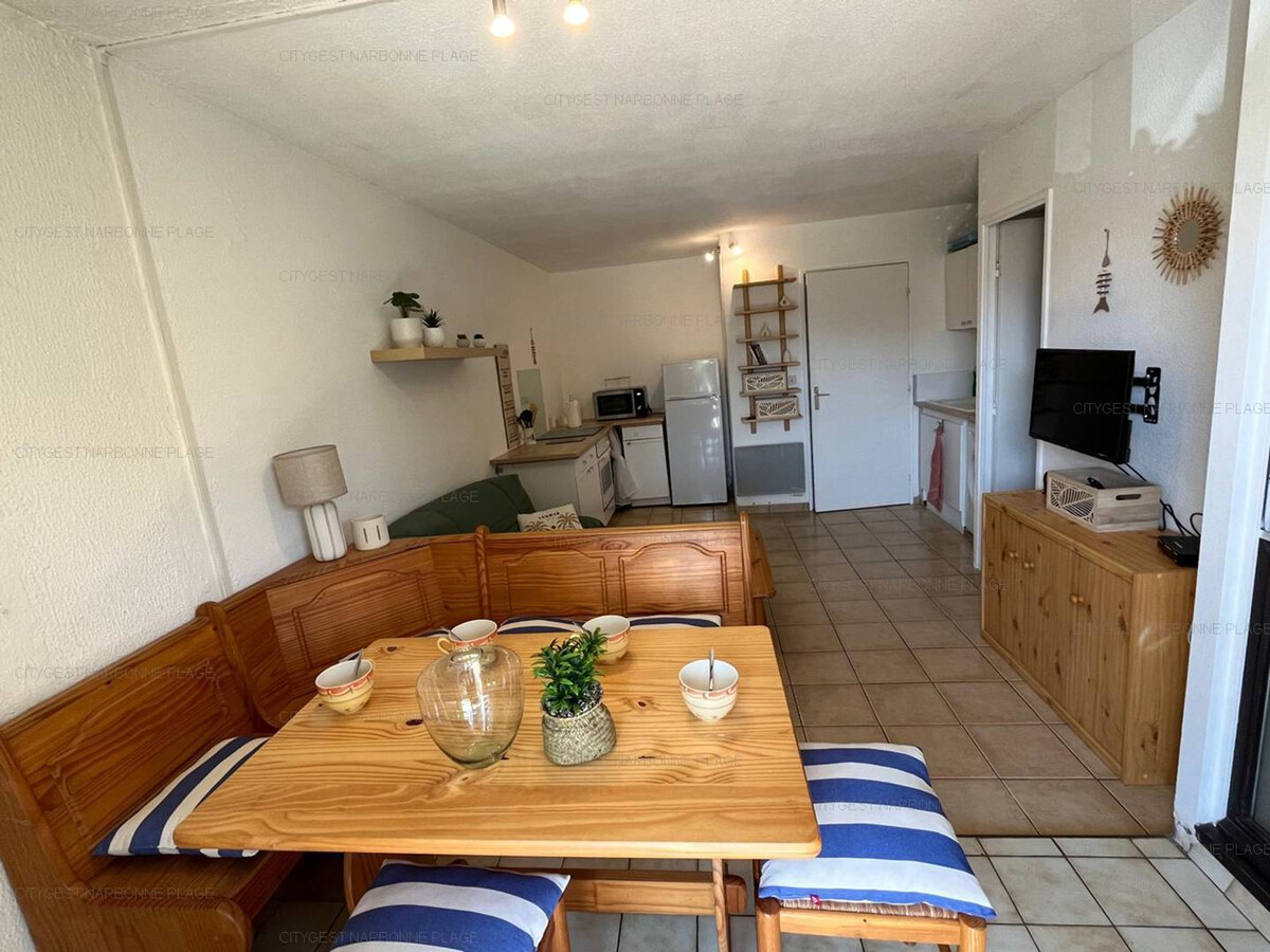 T2 plain-pied Narbonne : terrasse privée et parking - Photo 10