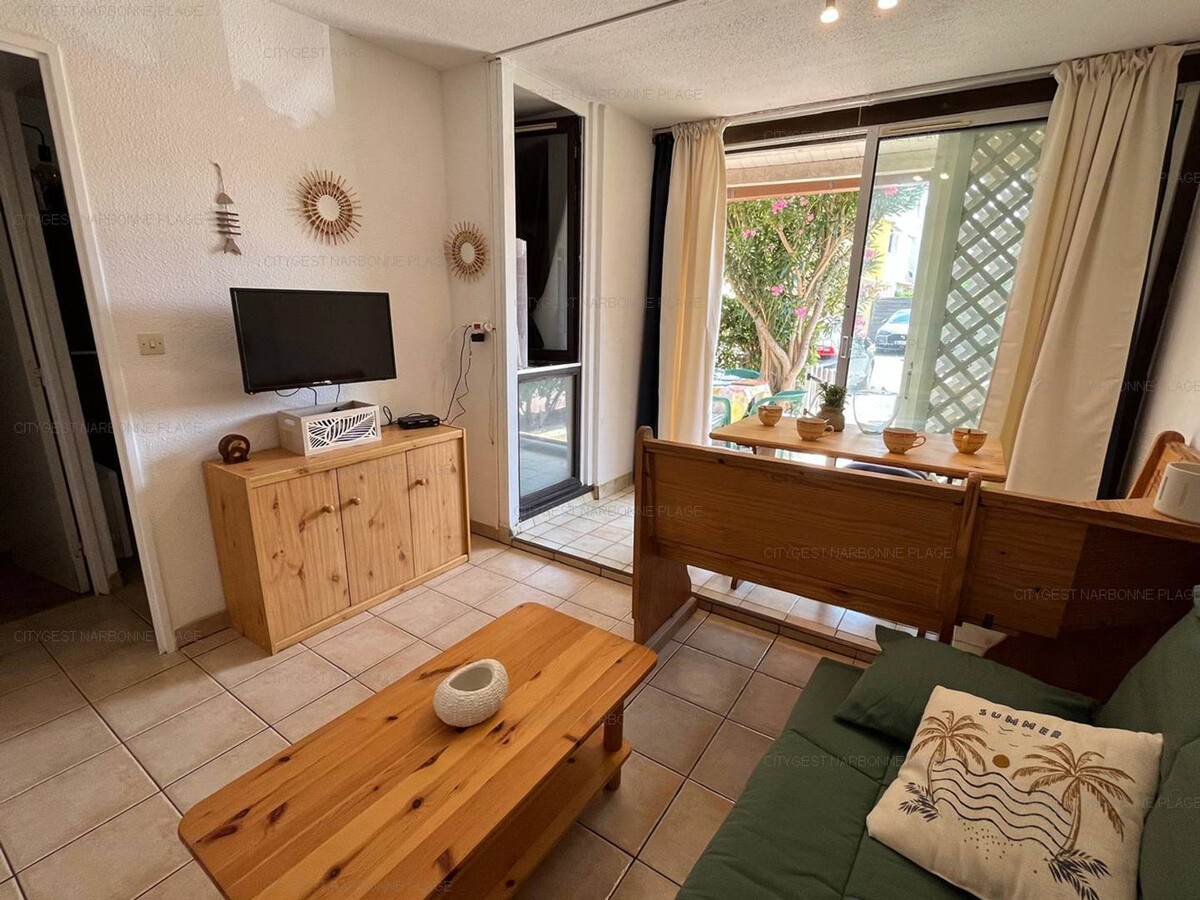 T2 plain-pied Narbonne : terrasse privée et parking - Photo 11