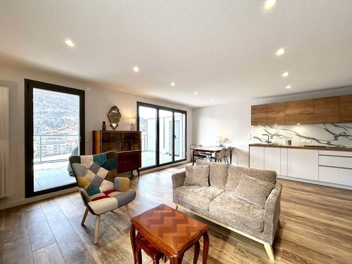 Appartement Neuf 3 Pièces - 4 Pers - Terrasse à Briançon - Photo 7