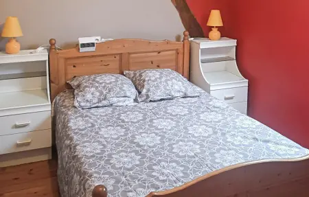 Maison rustique 6 pers. à Hambers, poutres et cheminée : photo 10