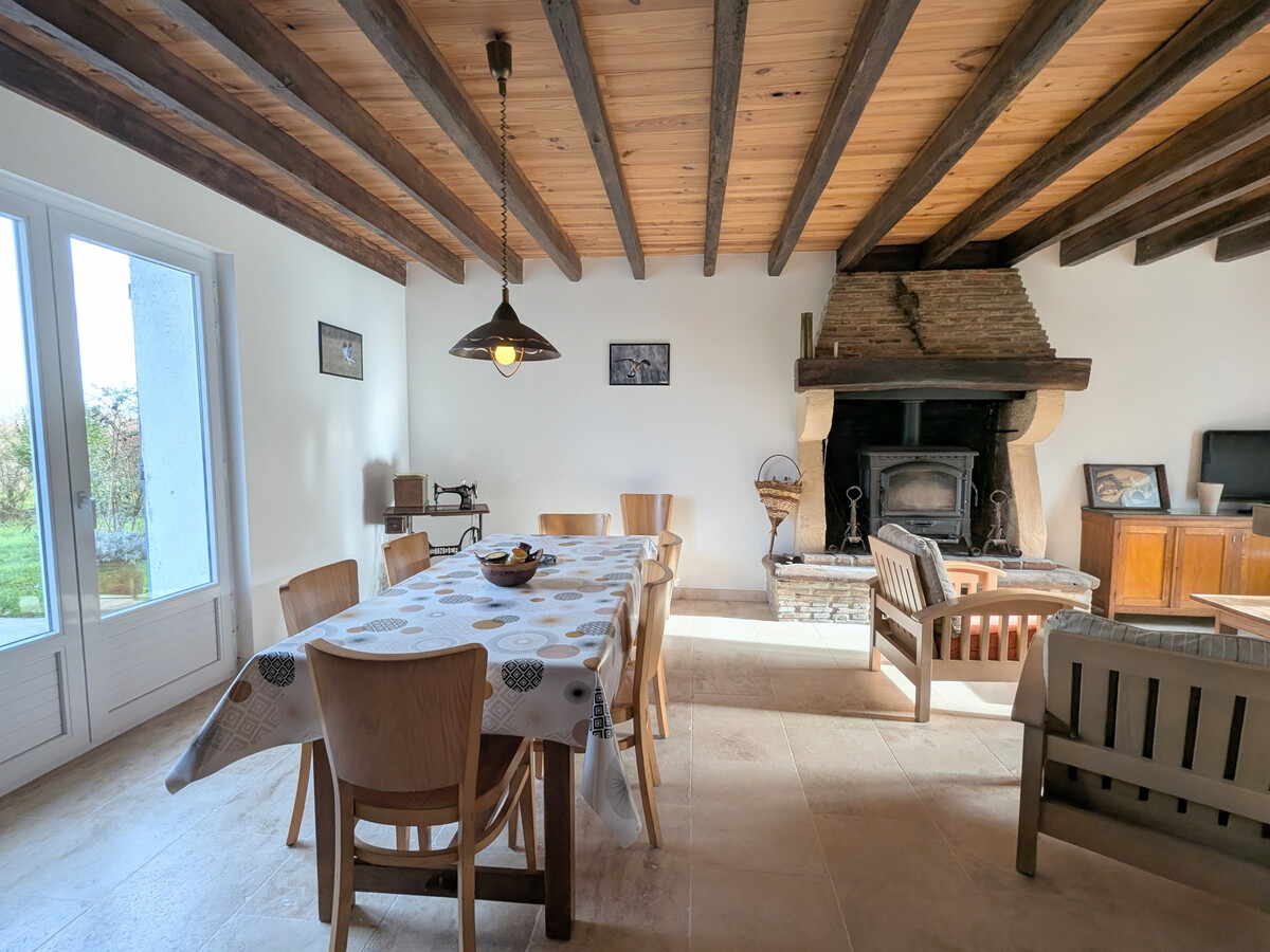 Gîte Le Serpentout, 6 personnes, jardin clos en Brenne - Photo 2