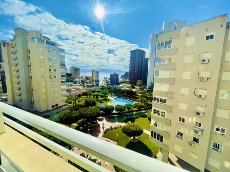 Location appartement à Finestrat, Appartement spacieux avec piscine partagée près de la plage