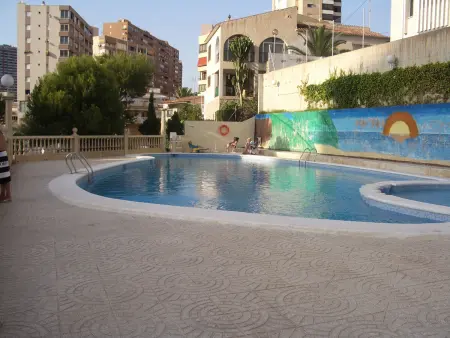 T1 vue mer avec terrasse à Finestrat, animaux acceptés : photo 2