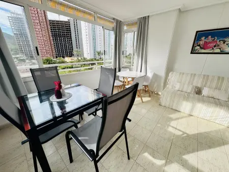 Appartement Finestrat, terrasse avec vue piscine : photo 4