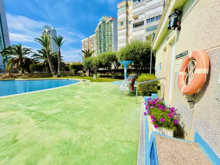 Appartement Finestrat, terrasse avec vue piscine : photo 20