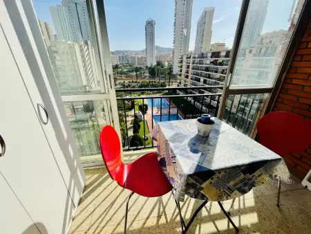 Studio avec terrasse, piscine et parking à Finestrat : photo 2