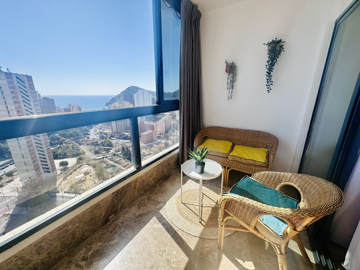 Appartement vue mer au 19e étage à Benidorm - Photo 3
