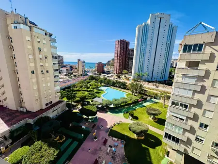 Appartement 50m² vue mer, terrasse & parking, Finestrat : photo 3