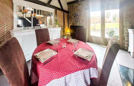 Jolie maison avec piscine, Maison 5 personnes à Hestrud - Photo 6