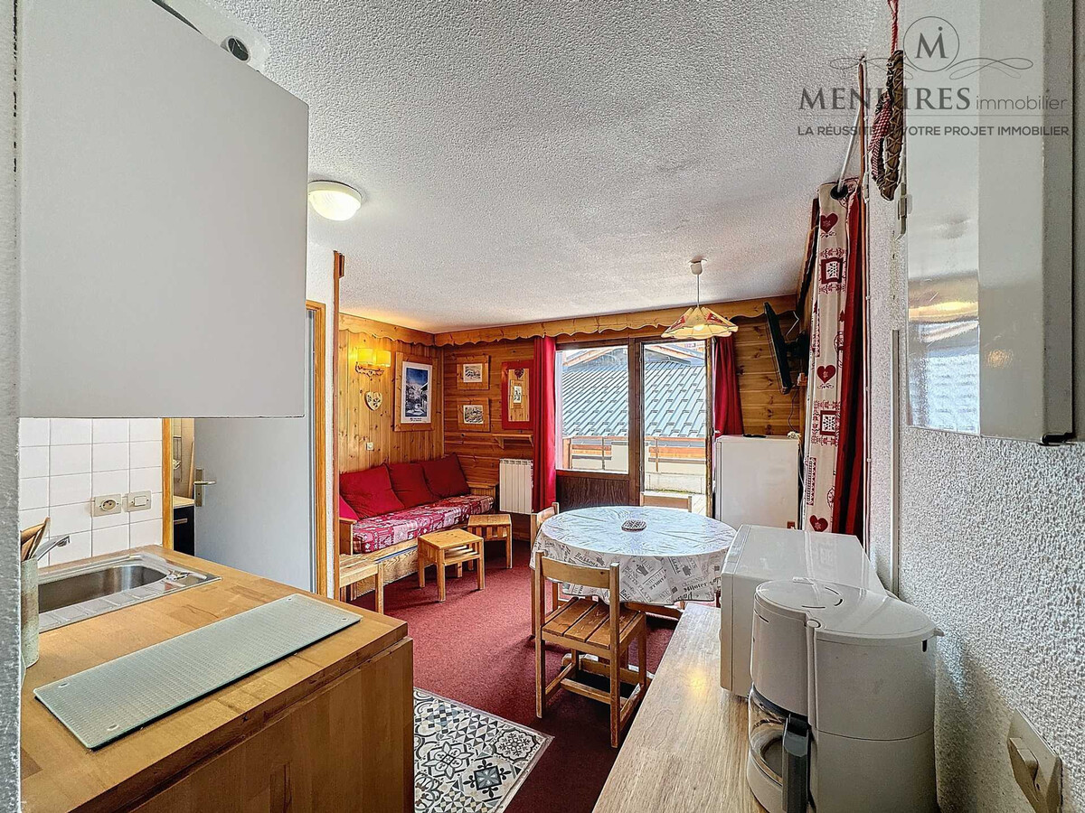 2P cabine 5 pers aux pieds des pistes, Les Menuires - Photo 1