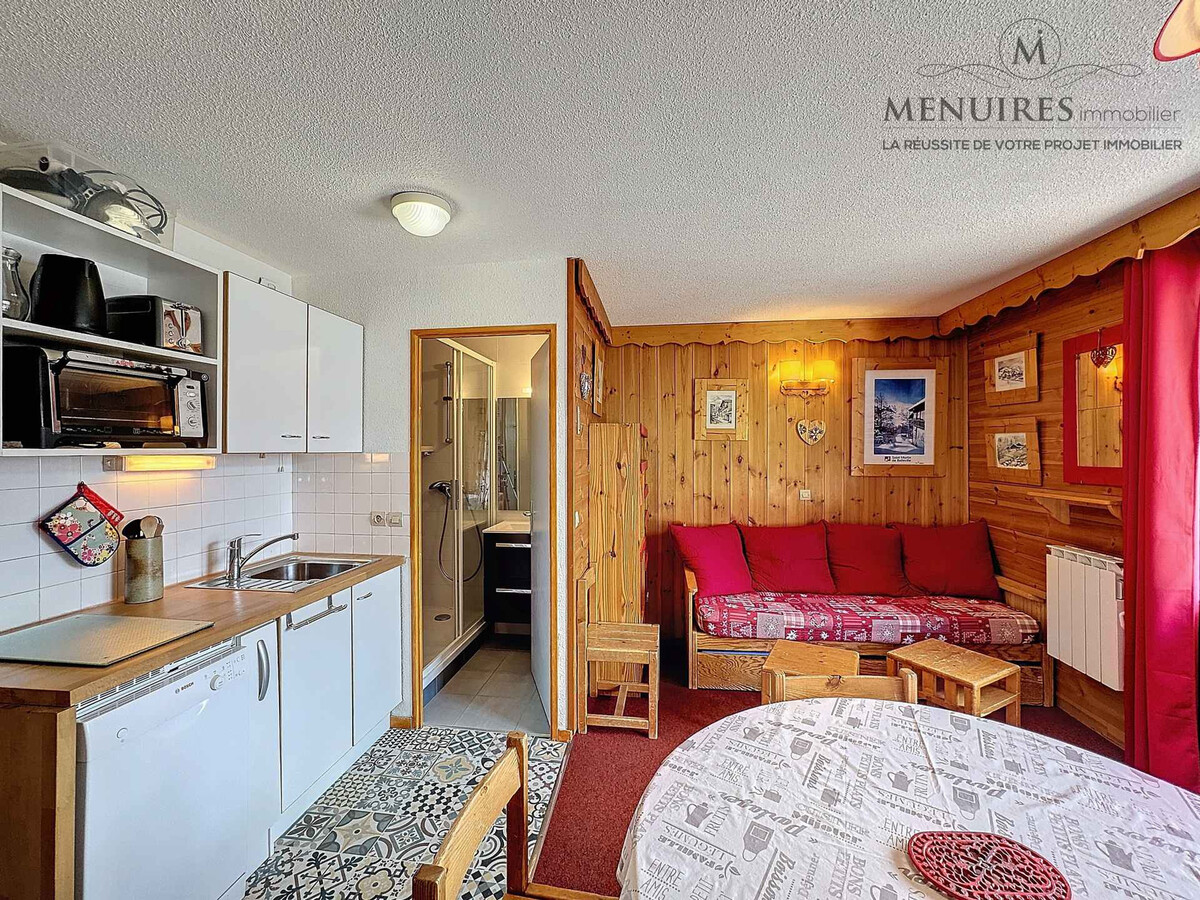 2P cabine 5 pers aux pieds des pistes, Les Menuires - Photo 2