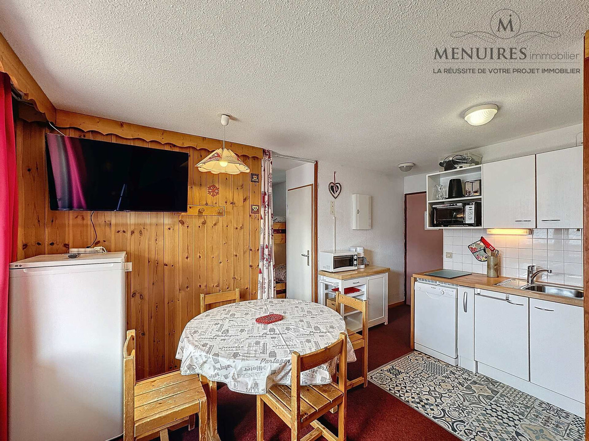 2P cabine 5 pers aux pieds des pistes, Les Menuires - Photo 3