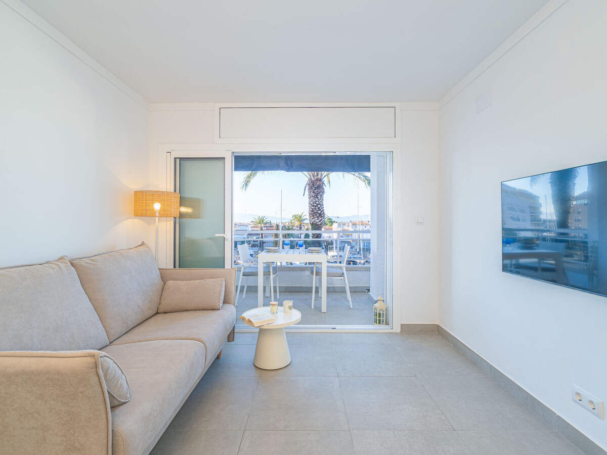 Appart 1 chambre Yacht Club Empuriabrava, balcon canal - Photo 8