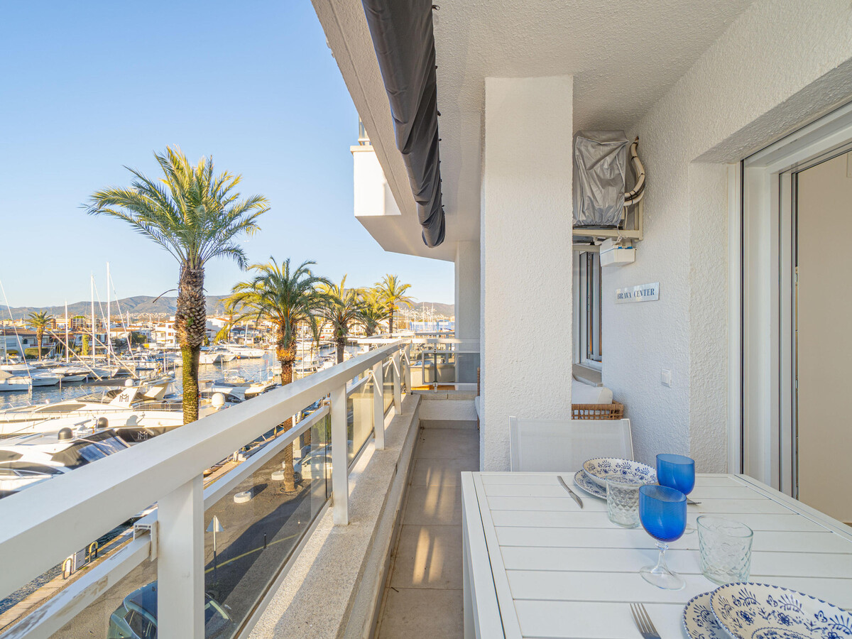 Appart 1 chambre Yacht Club Empuriabrava, balcon canal - Photo 10
