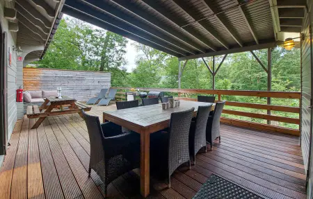 Maison 8 pers. Durbuy : sauna & jacuzzi nature : photo 2