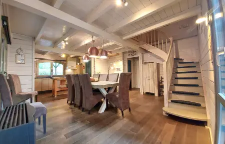 Maison 8 pers. Durbuy : sauna & jacuzzi nature : photo 5