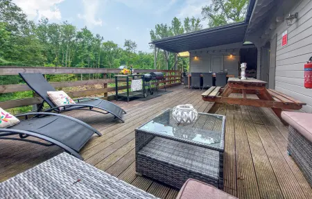 Maison 8 pers. Durbuy : sauna & jacuzzi nature : photo 8