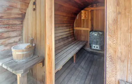 Maison 8 pers. Durbuy : sauna & jacuzzi nature : photo 25