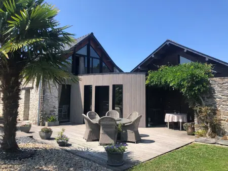 Location gite à Pannecé, Gîte de Charme avec Cheminée et Spa en Campagne