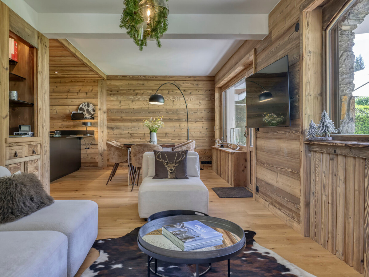 Appartement 3 chambres rénové, terrasse sud-ouest à Megève - Photo 13