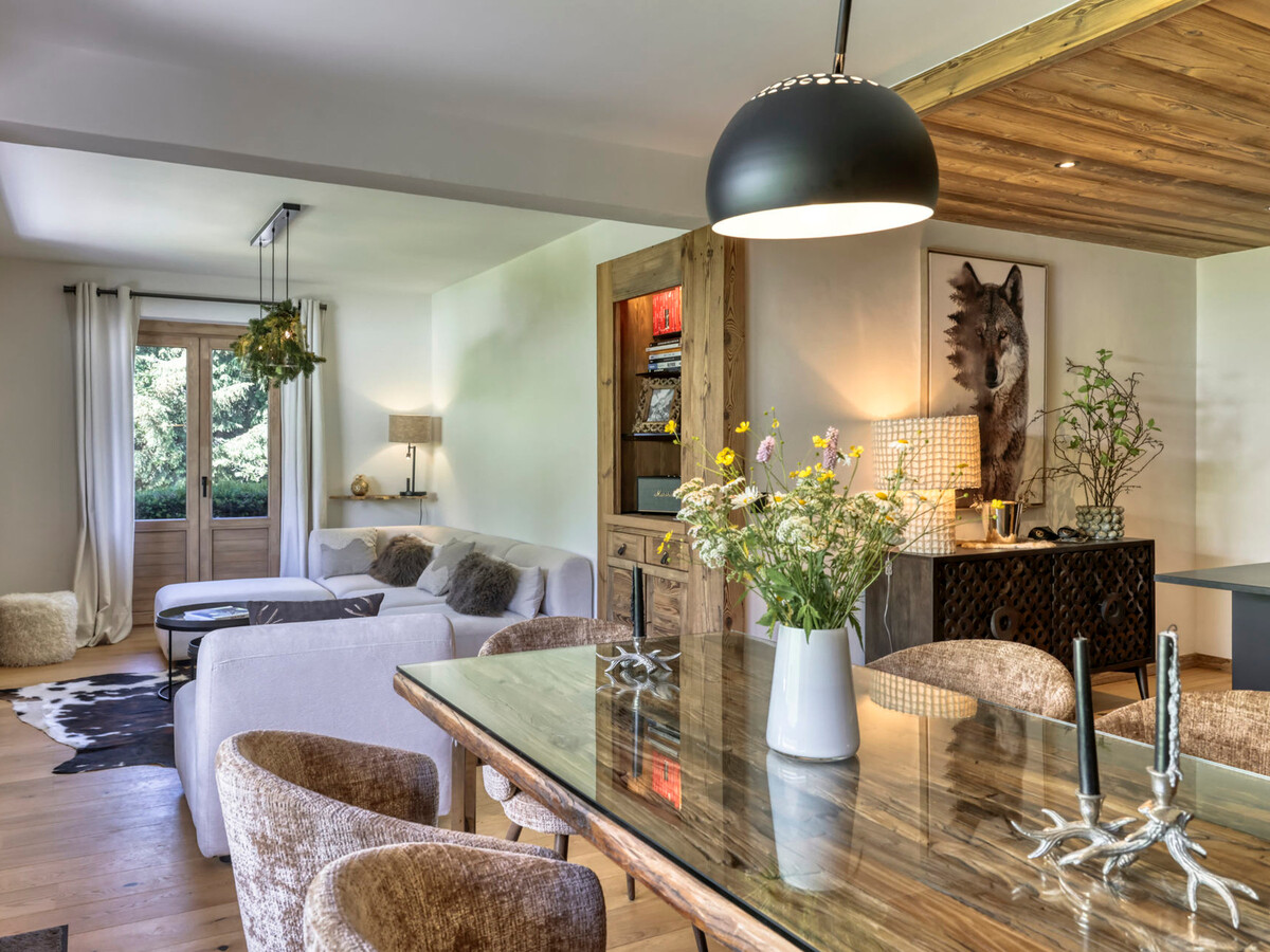 Appartement 3 chambres rénové, terrasse sud-ouest à Megève - Photo 14