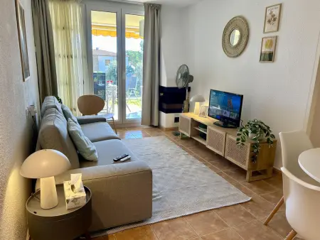 Location appartement à Calella de Palafrugell, Appartement rénové avec piscine, Wi-Fi, climatisation et parking à Calella de Palafrugell