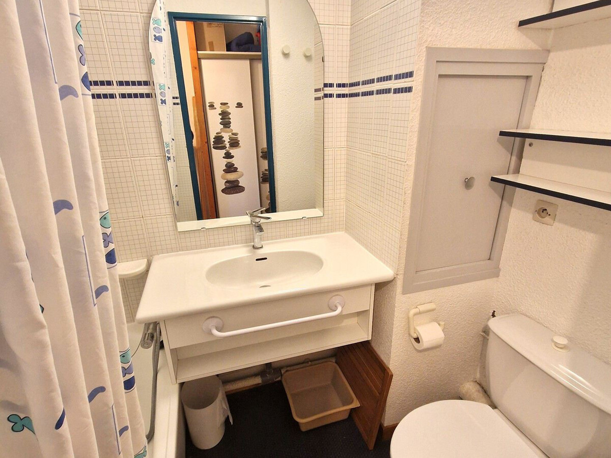 Studio 3 pers Valfréjus, balcon Est, casier à skis - Photo 8