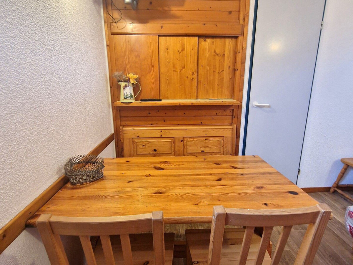 Studio 3 pers Valfréjus, balcon Est, casier à skis - Photo 12
