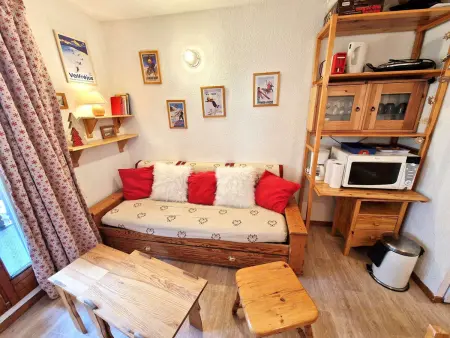 Charmant studio 2-3 personnes, balcon sud, Valfréjus - Photo 2