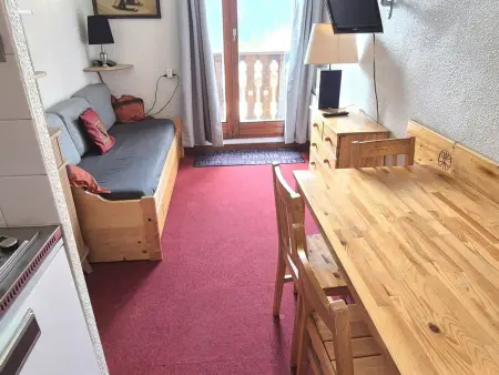 Studio cosy 17m² avec balcon - Valfréjus, Appartement 3 personnes à Valfréjus - Photo 3