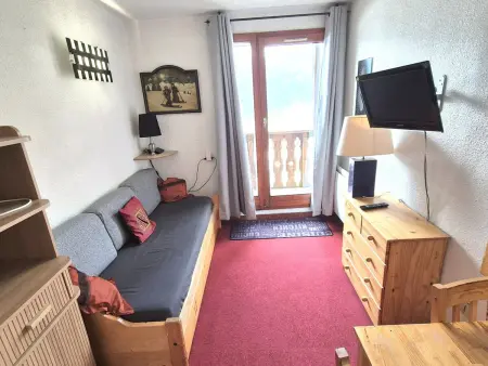 Studio cosy 17m² avec balcon - Valfréjus, Appartement 3 personnes à Valfréjus - Photo 4