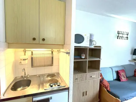 Studio cosy 17m² avec balcon - Valfréjus, Appartement 3 personnes à Valfréjus - Photo 6